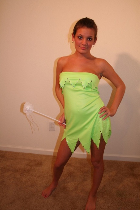 Teen first timer Kate Crush goes topless in pink panties and short hair 55330803