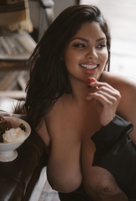 Solo model Jocelyn Corona bares her great tits during a Playboy shoot 52559739